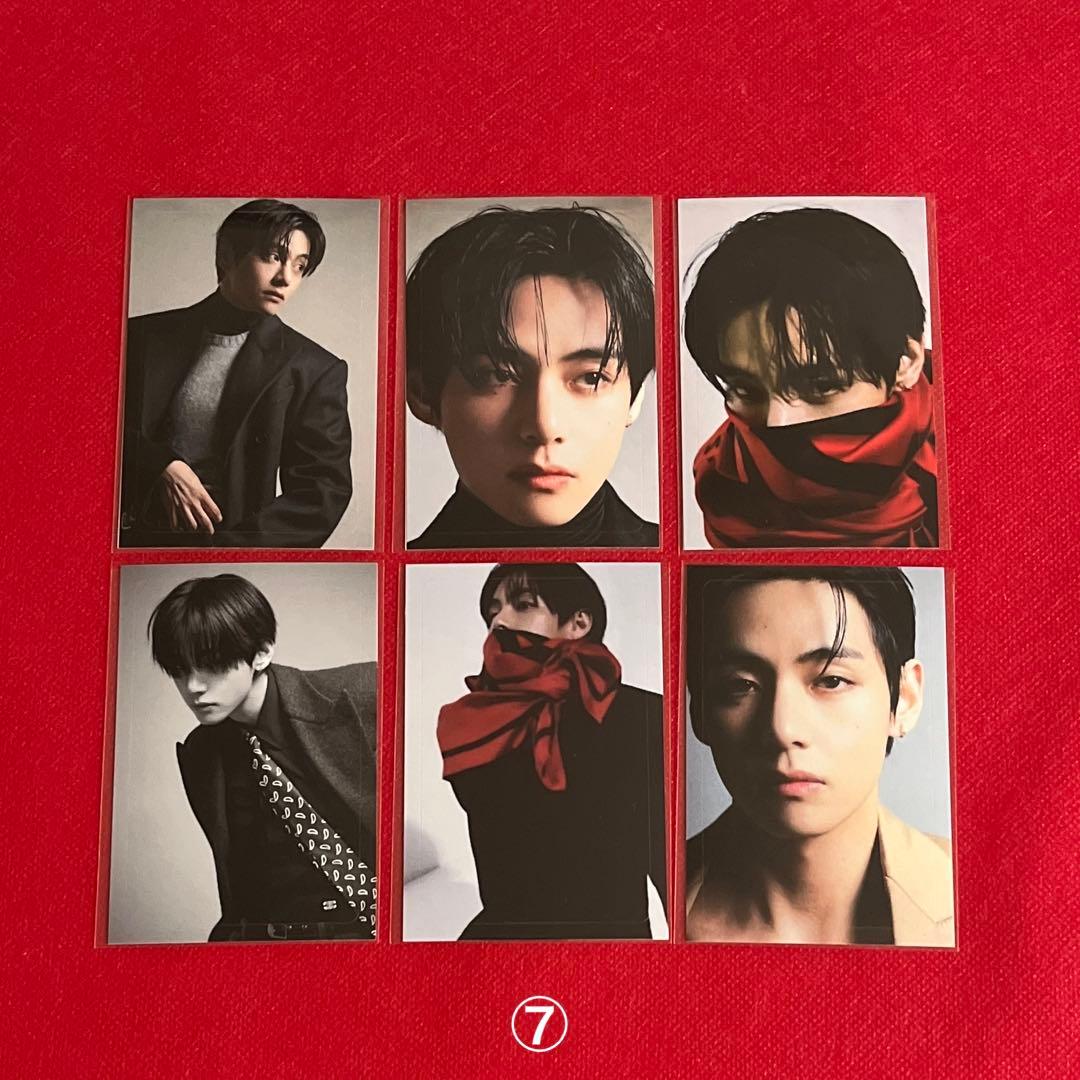 BTS ロングステッカー・ブックマーク・ホログラム両面フォトカード♡Ｖ