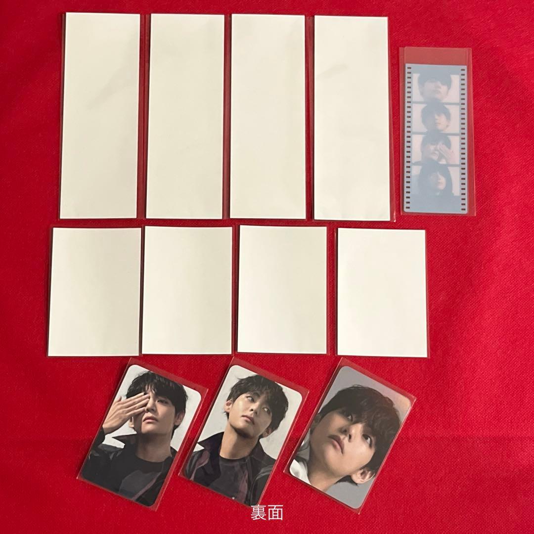 BTS ロングステッカー・ブックマーク・ホログラム両面フォトカード♡Ｖ