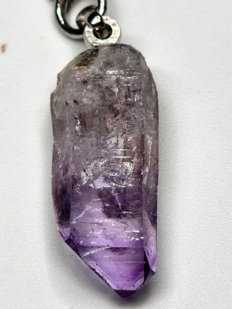 高品質☆ベラクルスアメシスト原石☆ネックレストップ＆キーホルダー