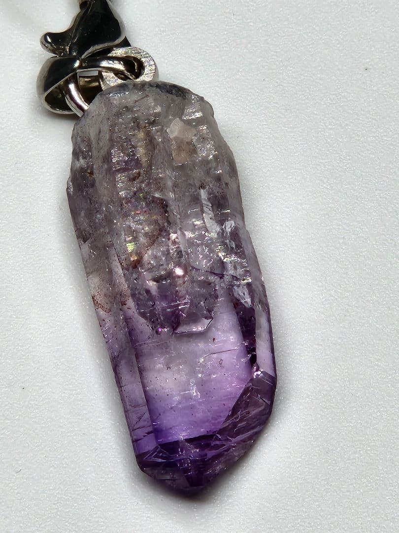 高品質☆ベラクルスアメシスト原石☆ネックレストップ＆キーホルダー