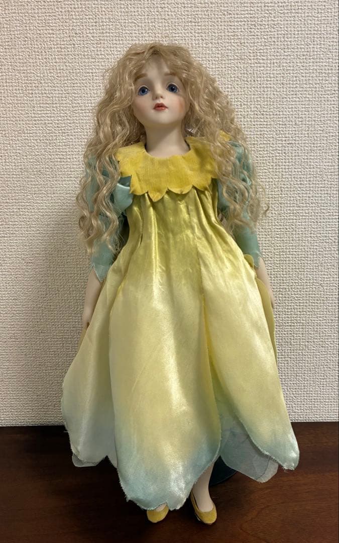 若月まりこ　ビスクドール　ミルティス　水色
