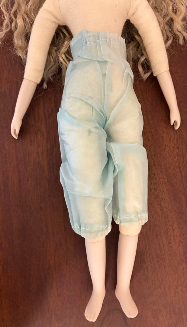 若月まりこ　ビスクドール　ミルティス　水色