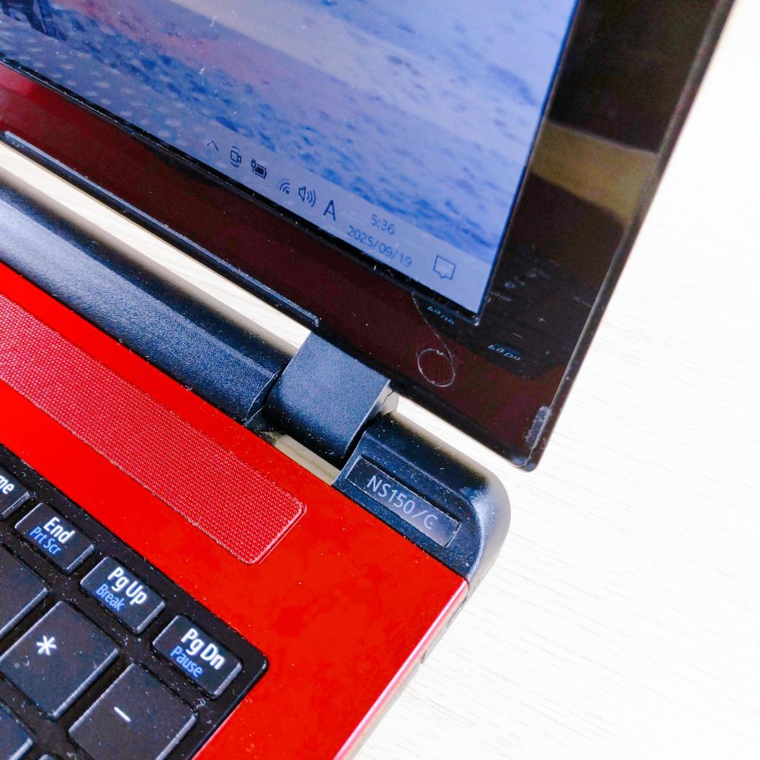 大容量1TB！ メモリ8GB NECノートパソコン 初期設定済み PC カメラ付