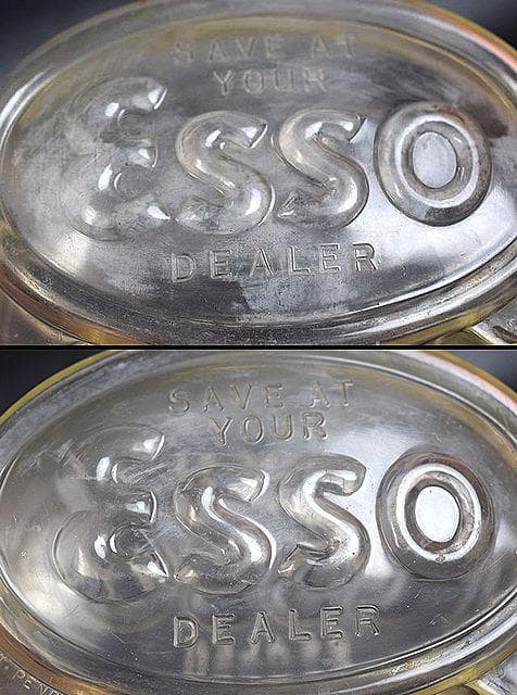 レア！1960’s ESSO エッソ ビンテージ オーバル 貯金箱 オイル缶