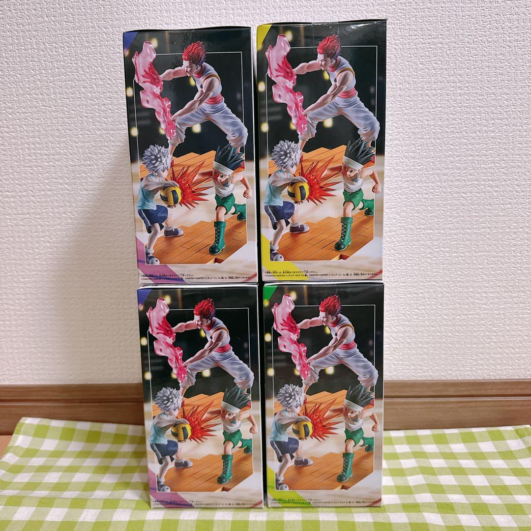 HUNTER×HUNTER G•I編 プライズフィギュア4体セット