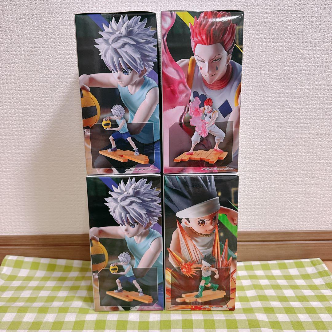 HUNTER×HUNTER G•I編 プライズフィギュア4体セット