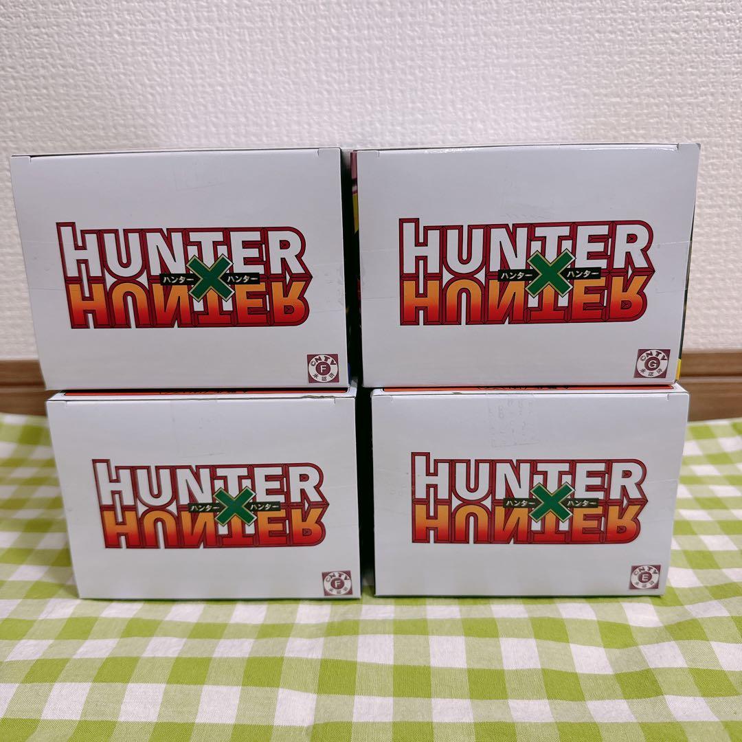 HUNTER×HUNTER G•I編 プライズフィギュア4体セット