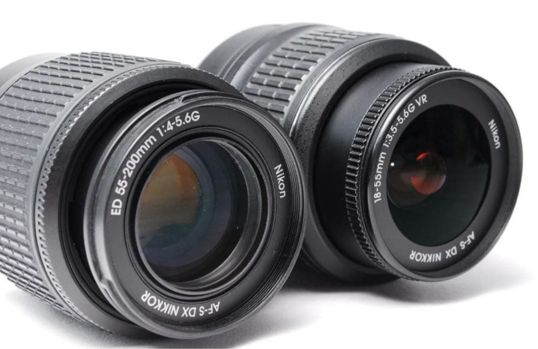 【新品級】Nikon D5300 Wレンズ Wi-Fi転送可能 人気のレッド‼