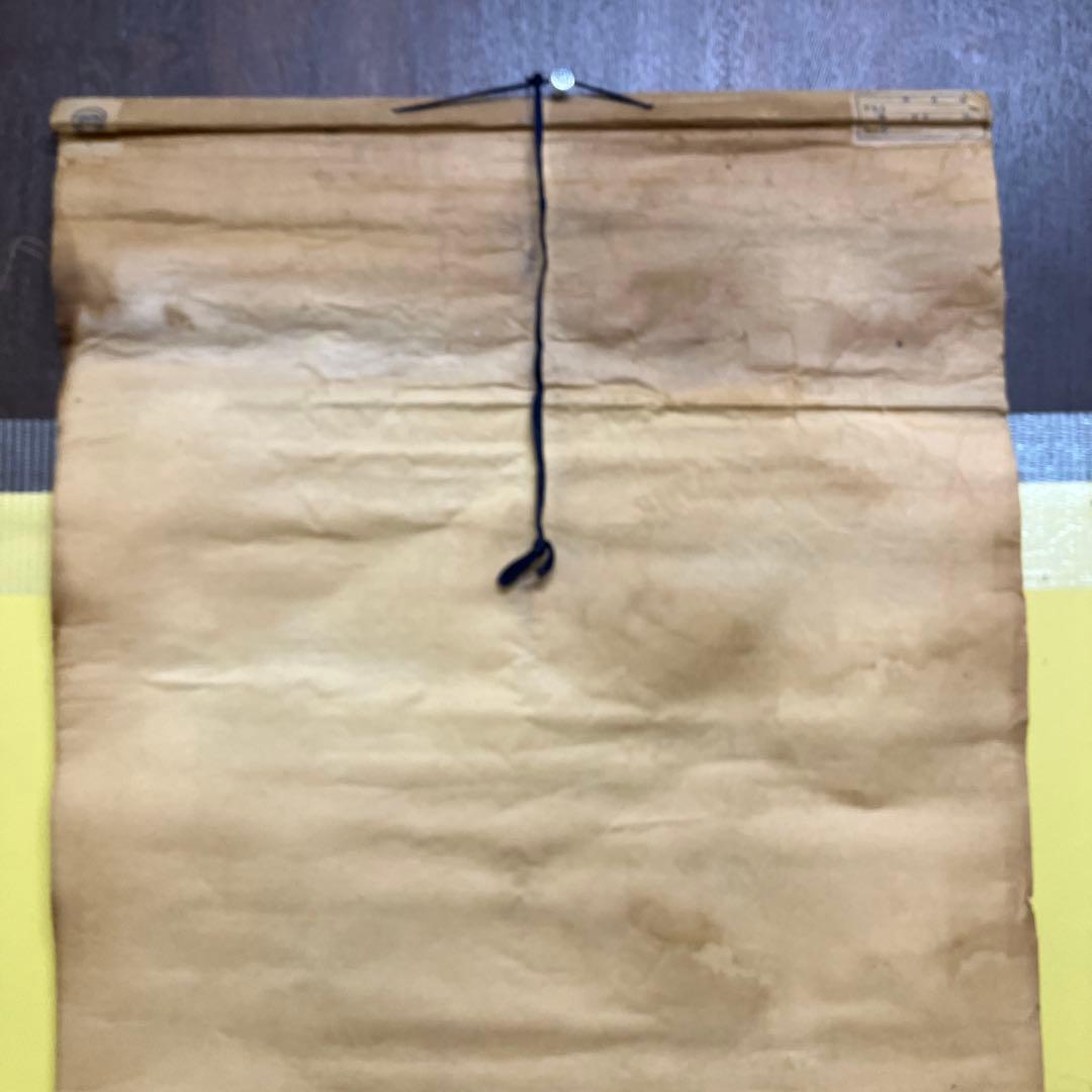 【真作】掛け軸 行書 二行書 「風送泉聲来枕上 月移花影到窓前」 芝香書 紙本