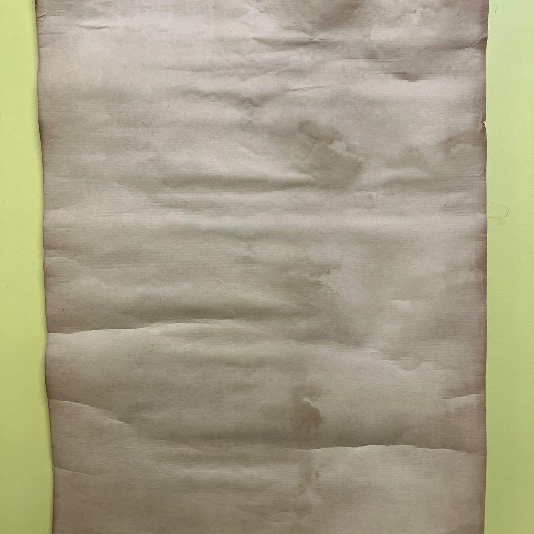 【真作】掛け軸 行書 二行書 「風送泉聲来枕上 月移花影到窓前」 芝香書 紙本