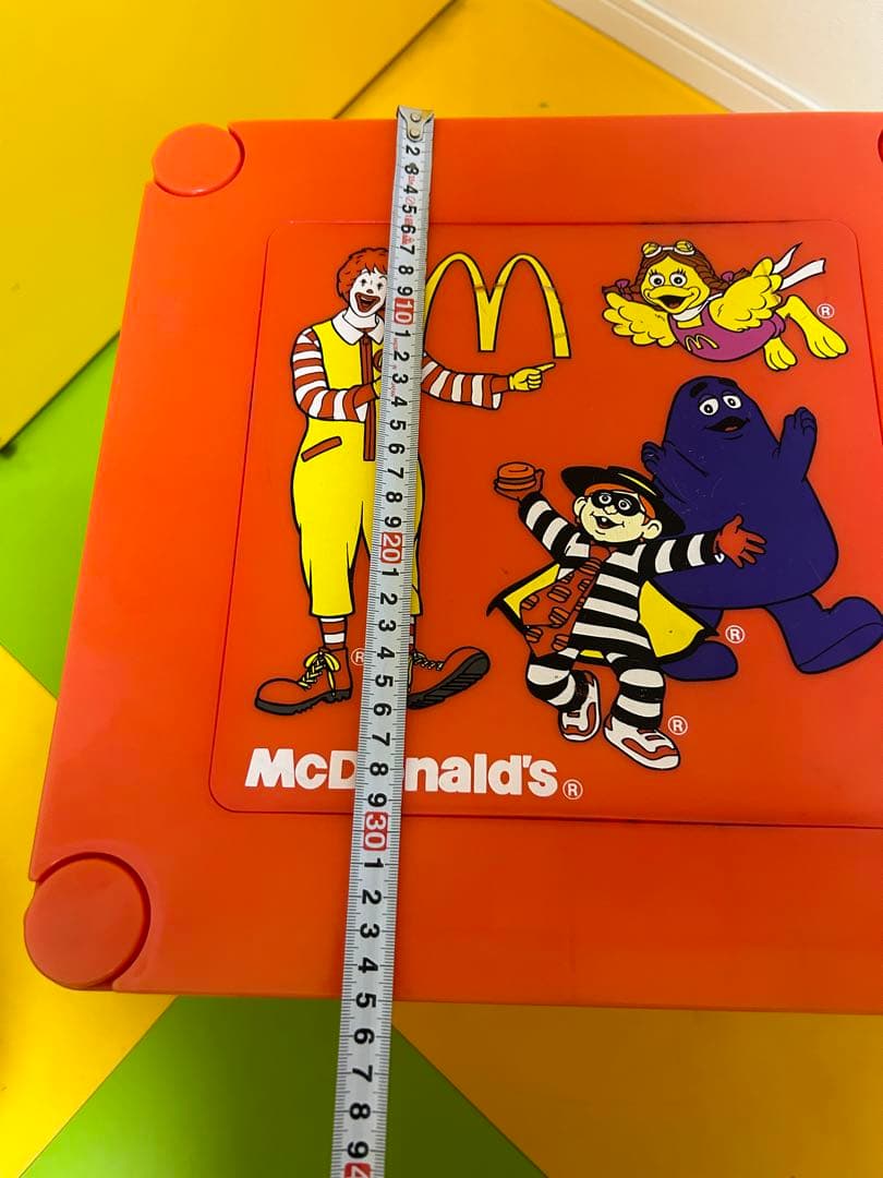アンティーク　マクドナルド　テーブル　ミールトイ　グリマス　ハンバーグラー
