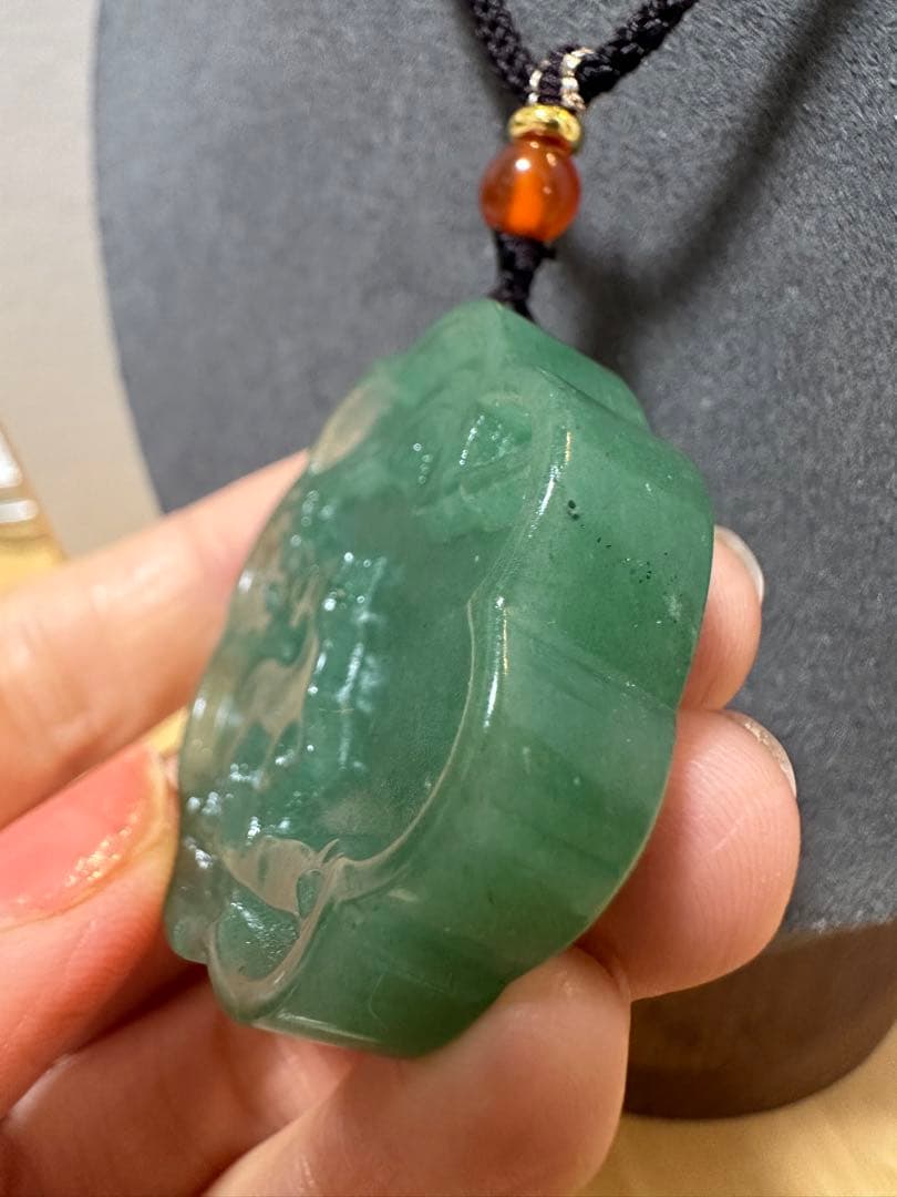 鹿ペンダント　シャー太翠