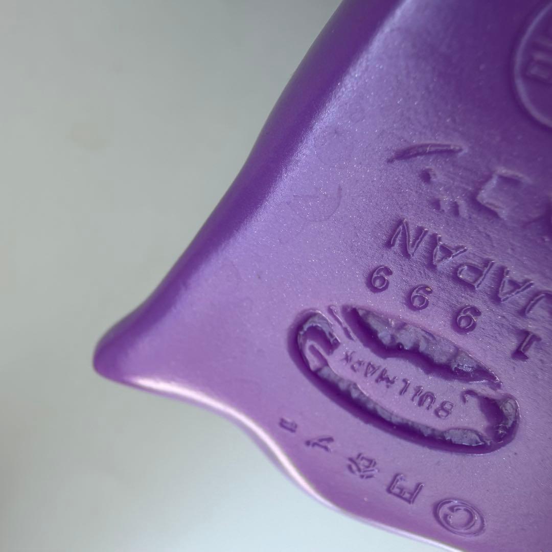 M1号　ブルマァク　ナメゴン　ソフビ　フィギュア　緑　紫