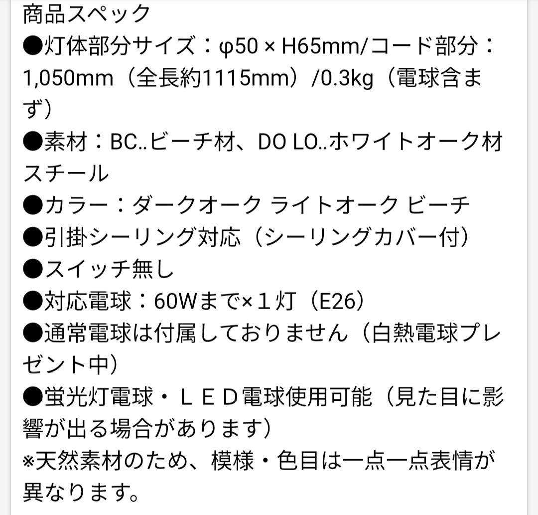 シンプルなソケット型ペンダントライト　ジュピター/アートワークスタジオ