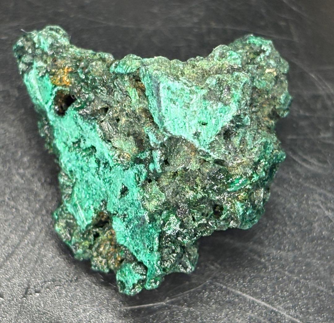 孔雀石　コンシャアゲート　フェアリーストーン　イエローアラゴナイト原石まとめ4点