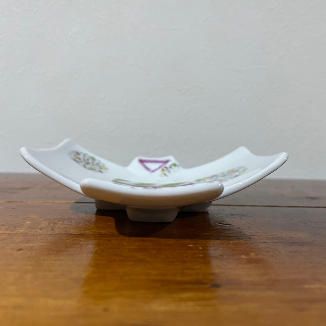 【レア・新品・未使用】西富陶磁器＆伊万里焼 徳七窯 着物銘名皿 手まり花＆色絵菊