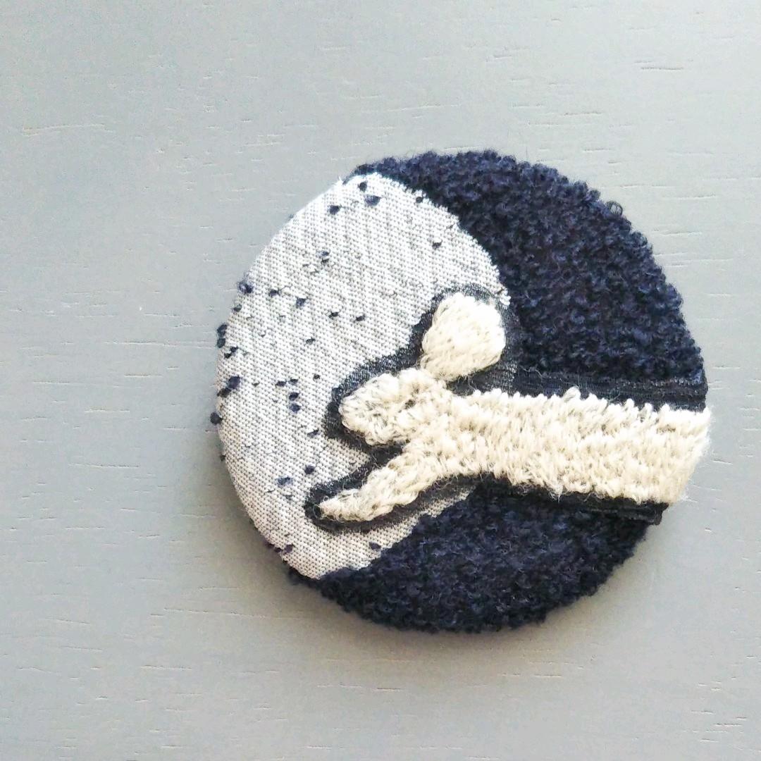 専用⑨69ミナペルホネン ハンドメイド ブローチアクセサリー