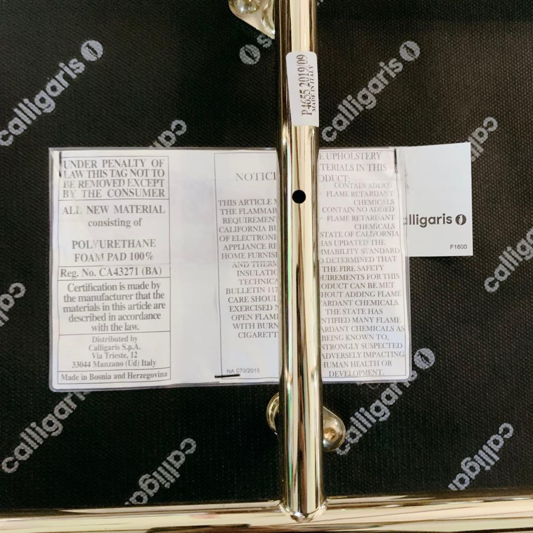 【廃盤 希少】CALLIGARIS カリガリス ベンチ FIFTIES チェア