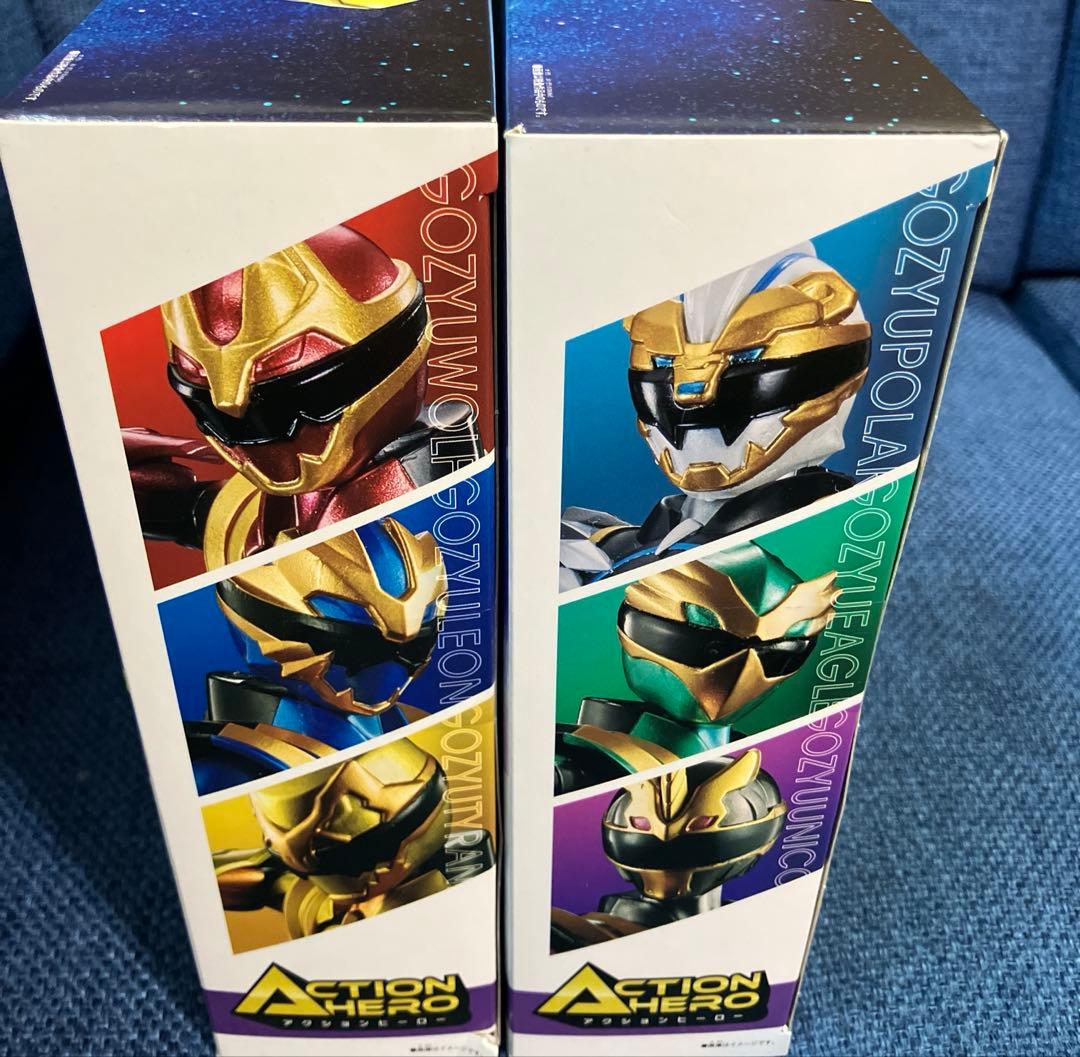 即日発送　アクションヒーロー ゴジュウジャーSPセット1・2 フィギュア 2箱