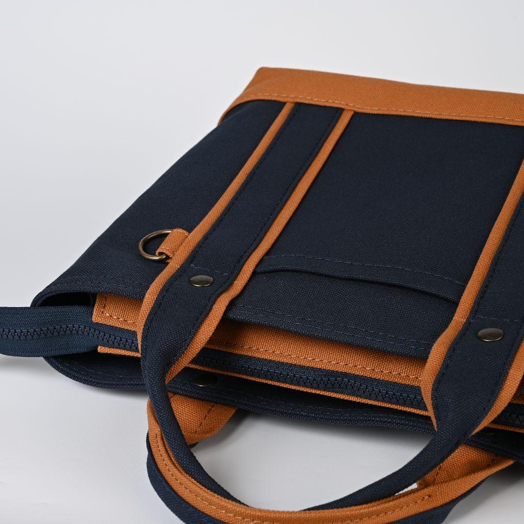 [エメラルドグリーン様]8号/11号×旧倉敷帆布×8番糸 トートバッグM