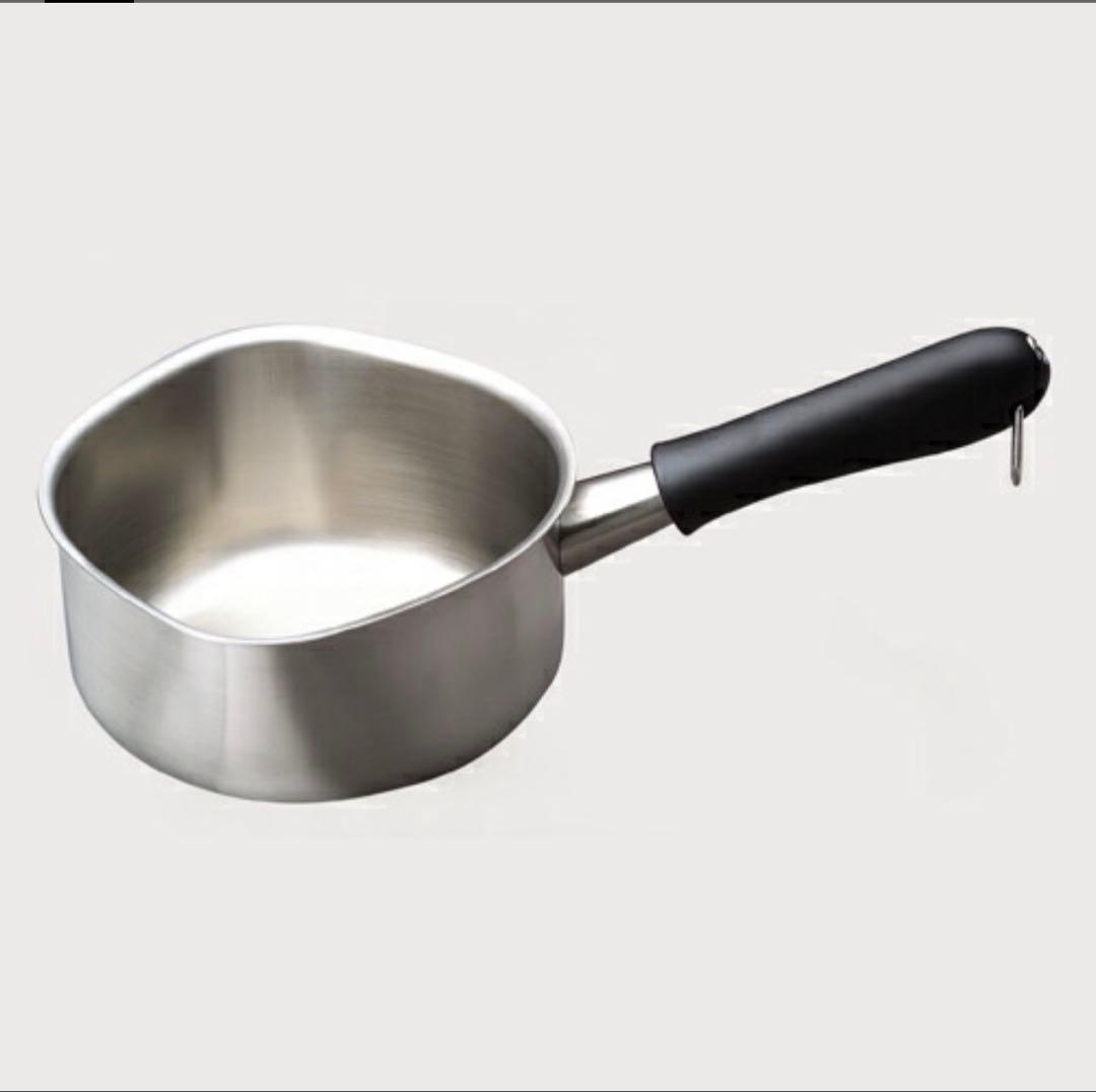 柳宗理 ステンレス片手鍋 18cm 蓋付き 新品