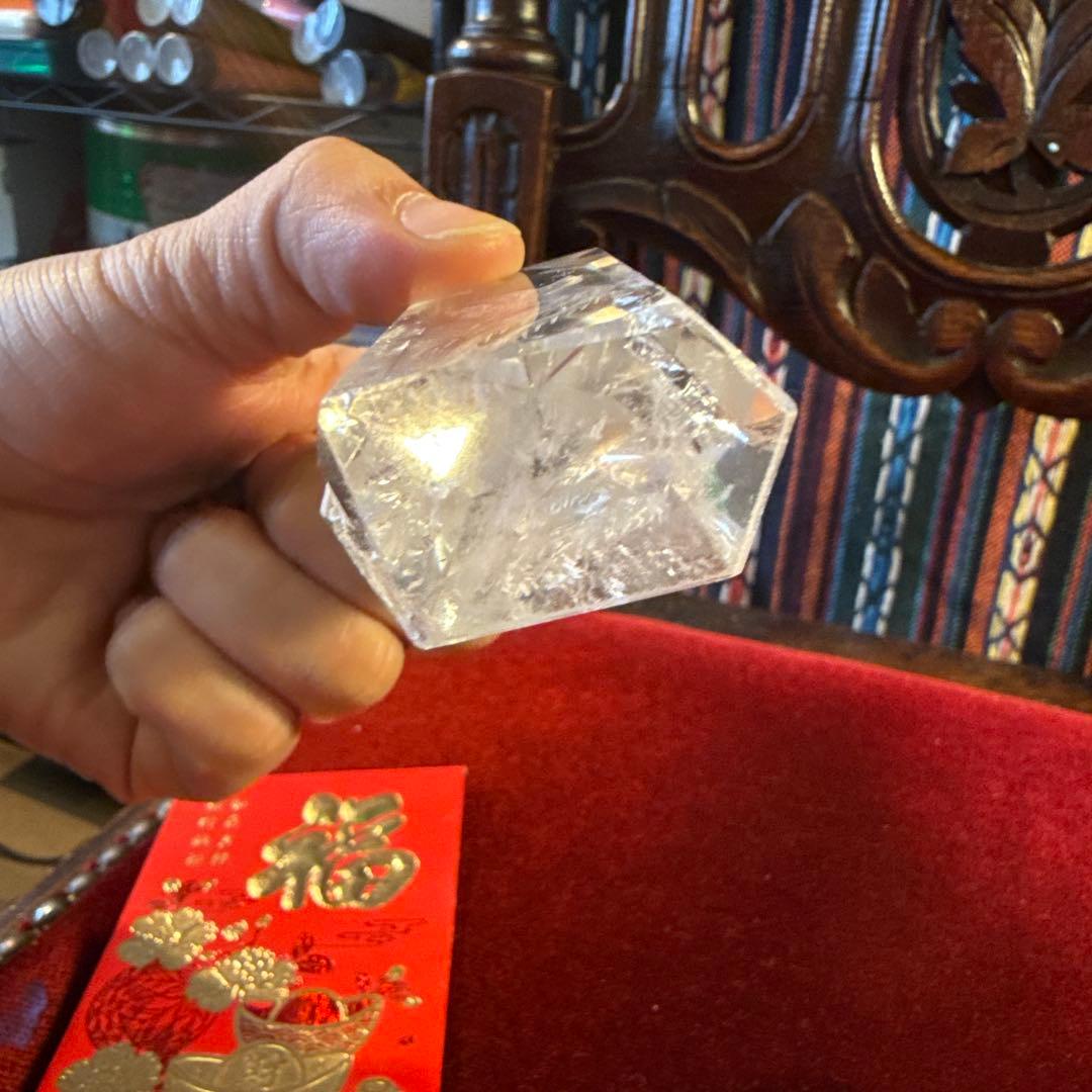 風水改運中心　クリスタル フェニックス 彫刻 置物