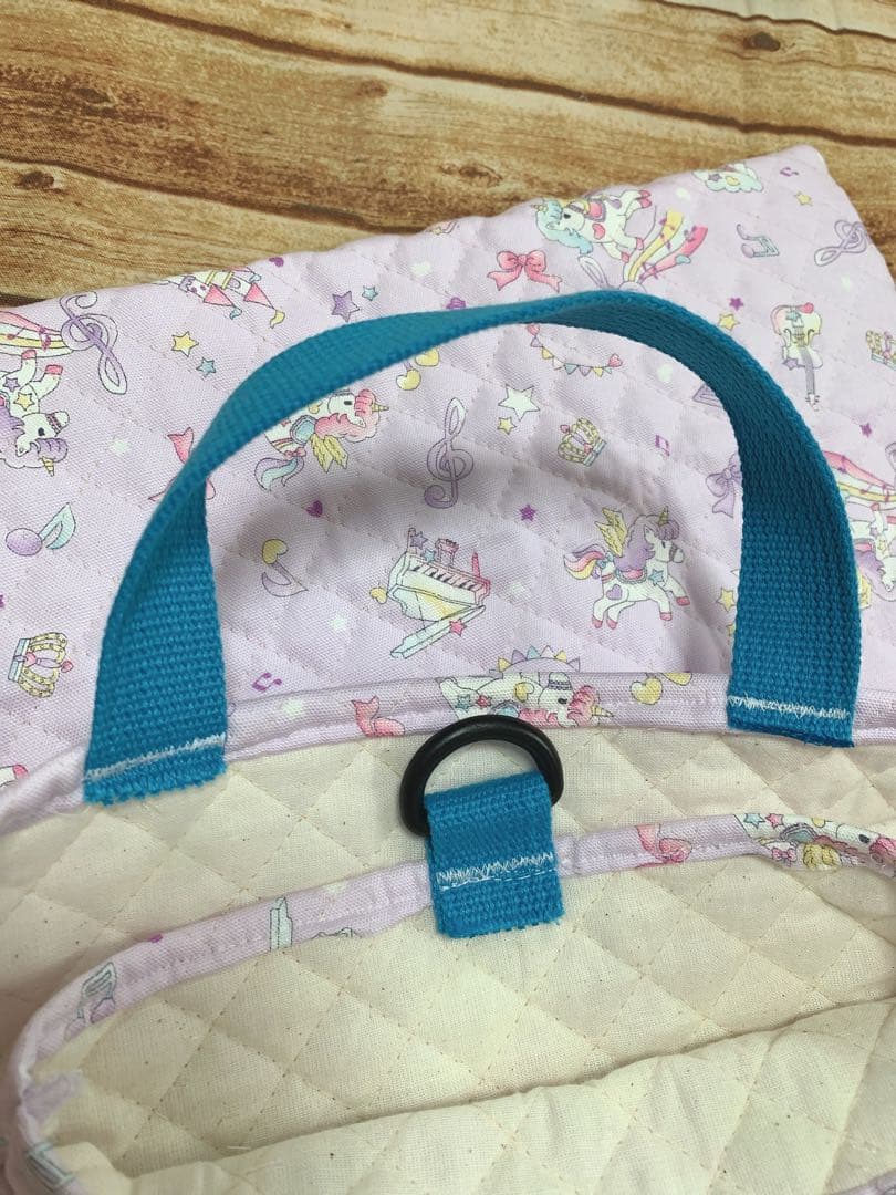 レッスンバック シューズバック 入園 入学 ハンドメイド ペガサス カバン