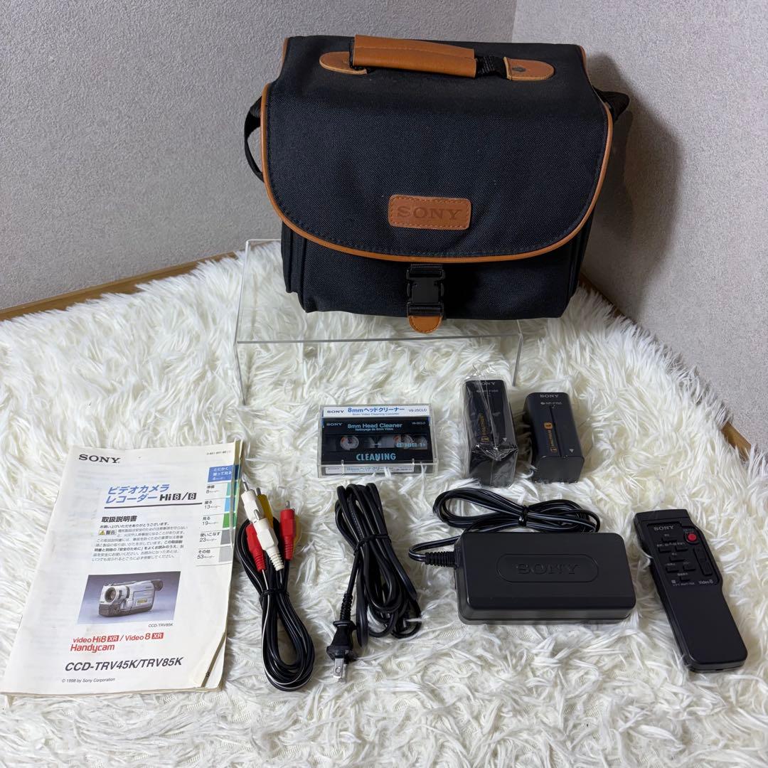 【完動品】SONY CCD-TRV85 Handycam 付属品多数