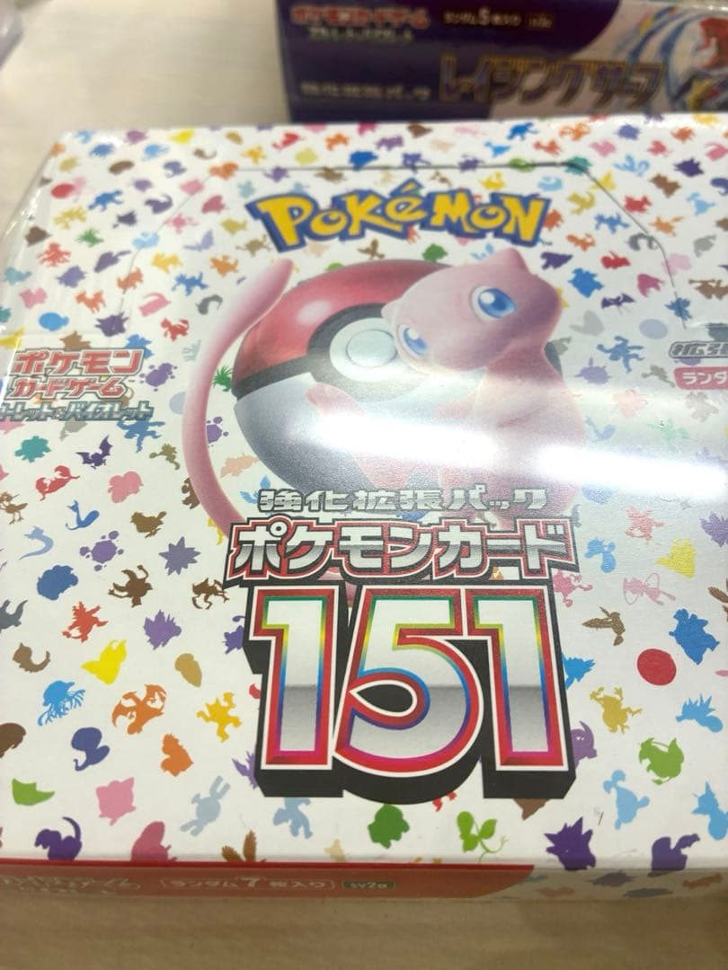 コメントください。ポケモンカード　151 box シュリンク付き　BOX