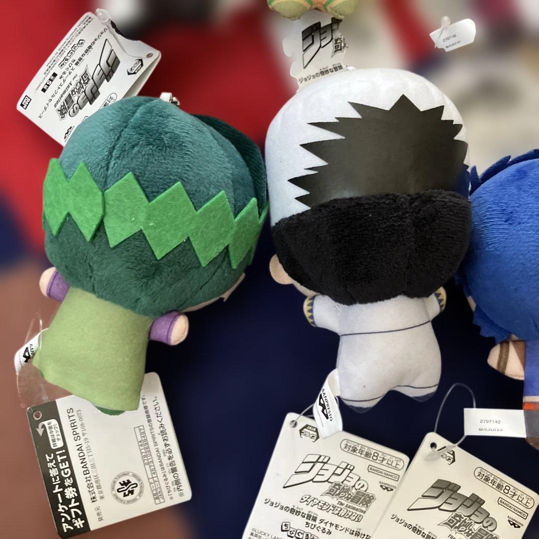 ジョジョの奇妙な冒険 ちびぐるみ9体売り