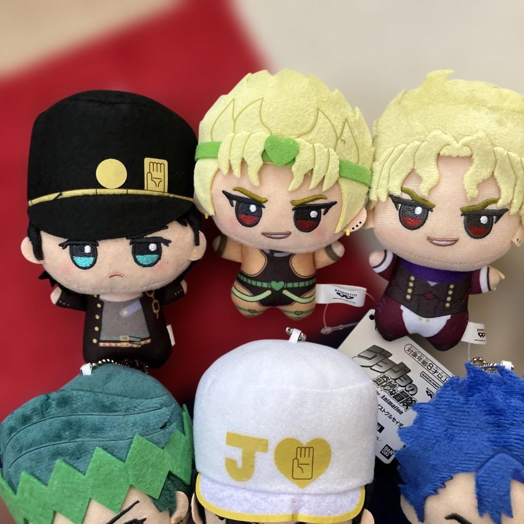 ジョジョの奇妙な冒険 ちびぐるみ9体売り