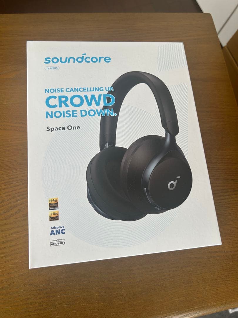 anker soundcore space one（使用回数３回）