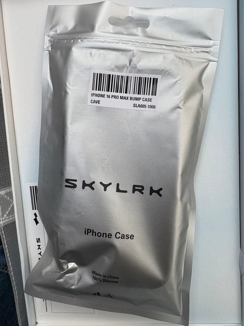 iPhoneアクセサリー SKYLRK iPhone 16PRO MAX BUMP CASE CAVE