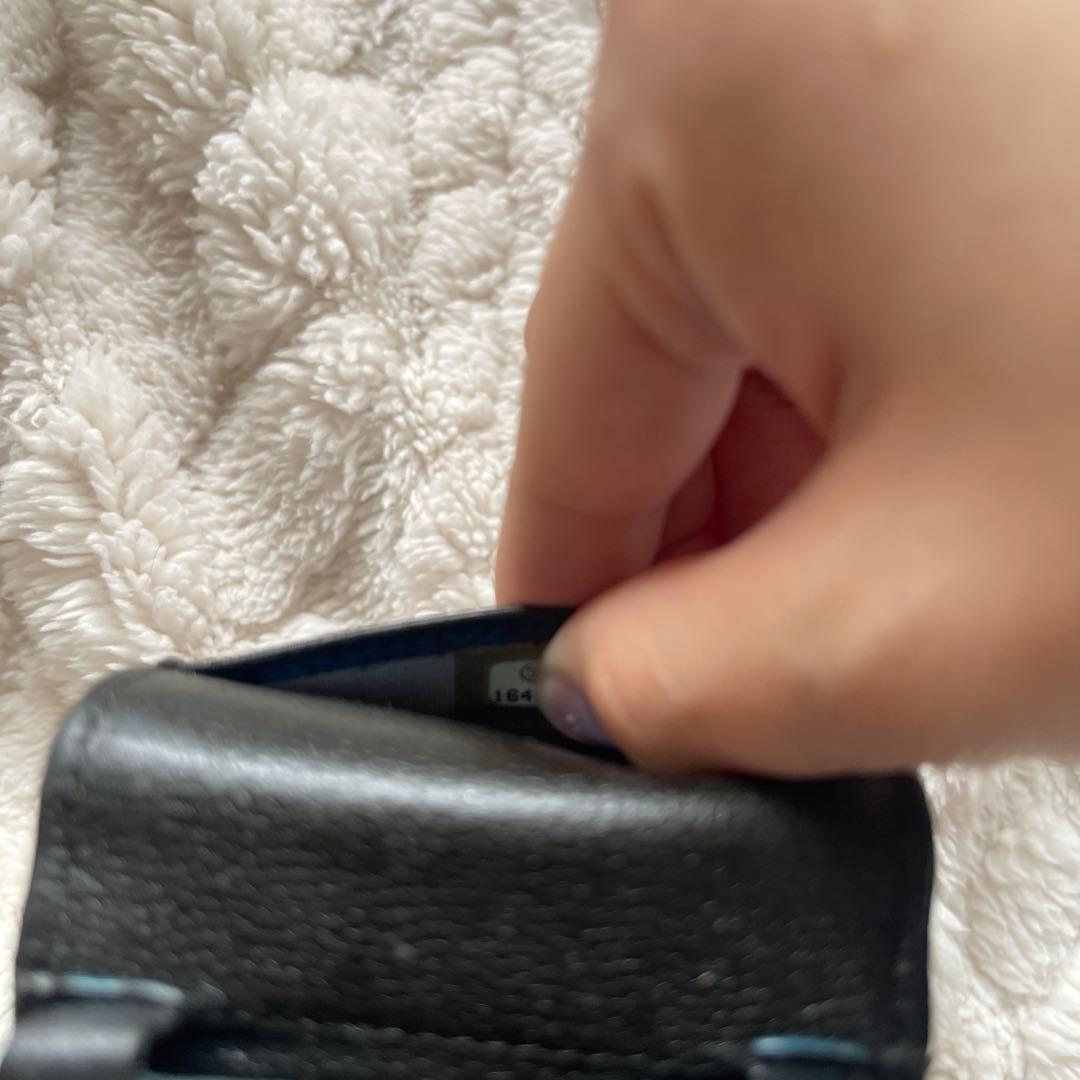 CHANEL 黒 レザー iPhoneケース 名刺入れ