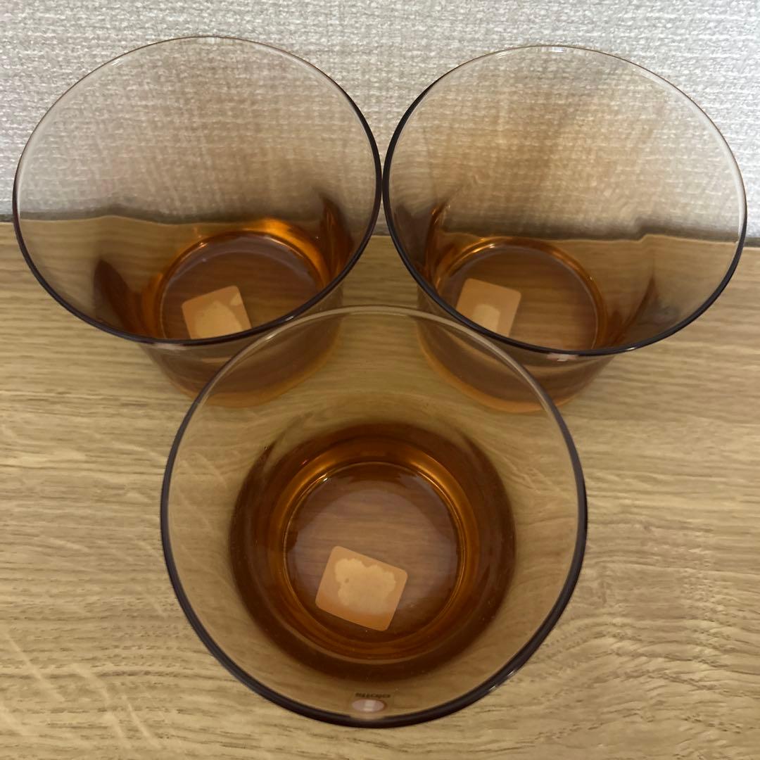 イッタラ　アルヴァ・アアルト グラス 280ml リオ ブラウンペア scope