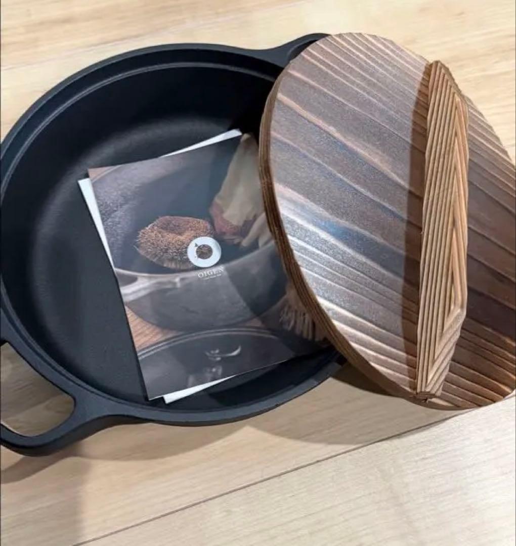 OIGEN 南部鉄器 すき焼き鍋 IH対応