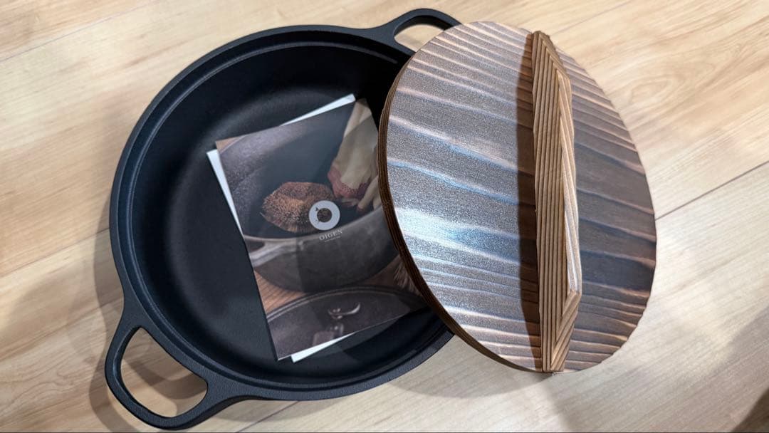 OIGEN 南部鉄器 すき焼き鍋 IH対応