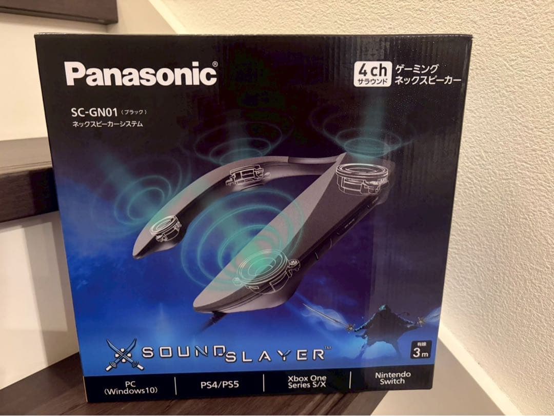 「タイムセール」Panasonic SC-GN01 ネックスピーカー