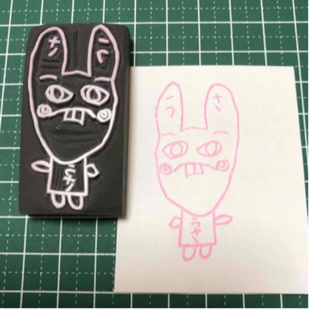 [通常オーダー受付中]*消しゴムはんこお作りします*