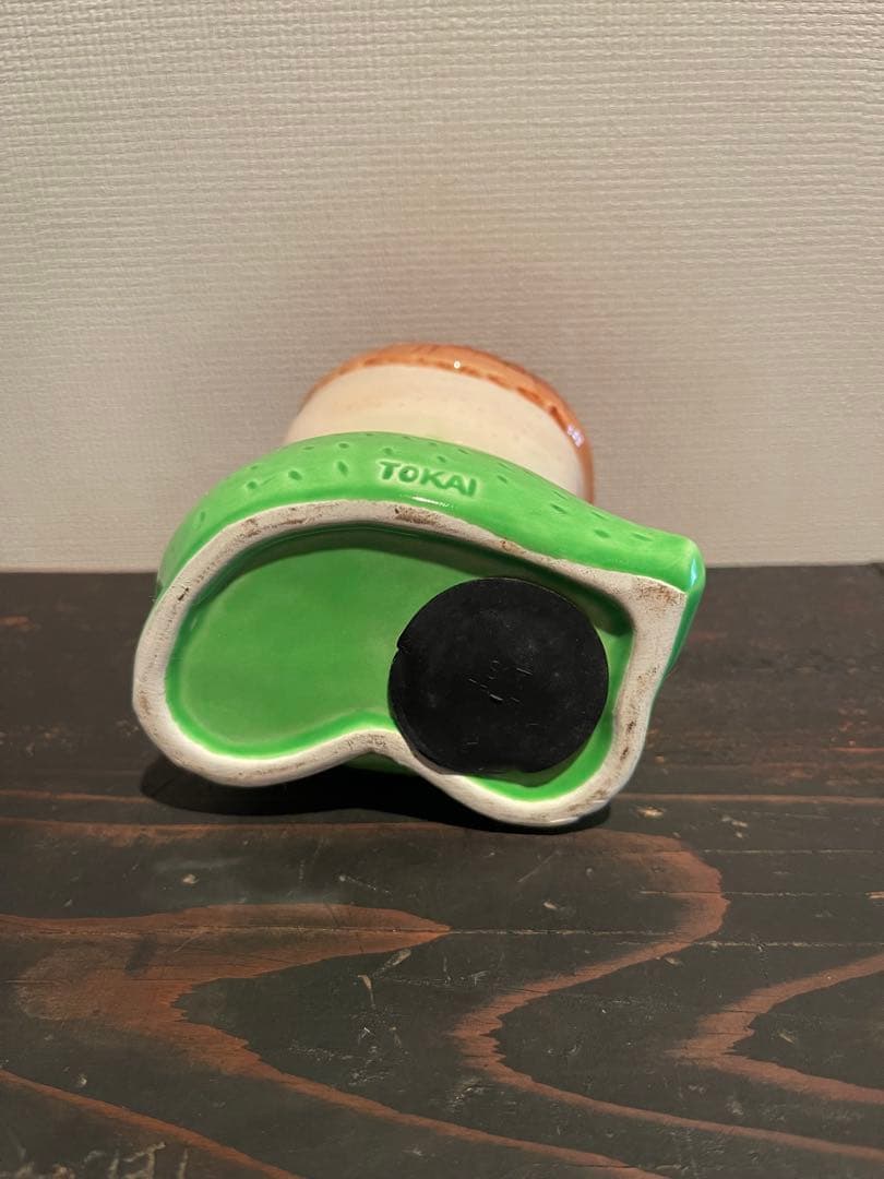 廃盤品 TOKAI 当時物 日本製 80年代 陶器 お面付じゃりン子バンク