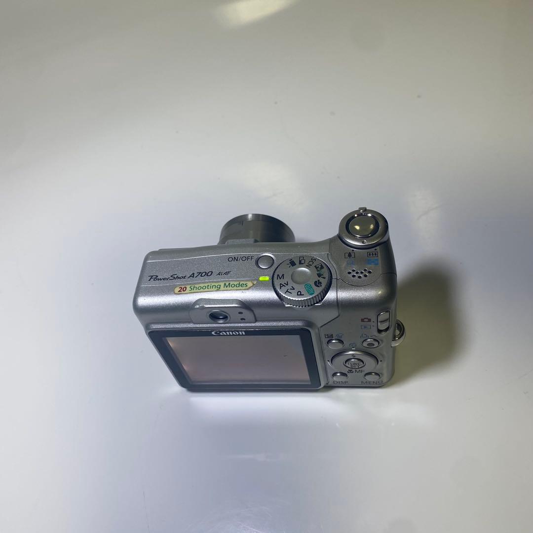 ★動作品★Canon powershot A700 単三電池駆動 コンデジ