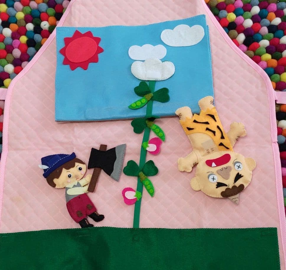 ジャックと豆の木　エプロンシアター用人形確認用