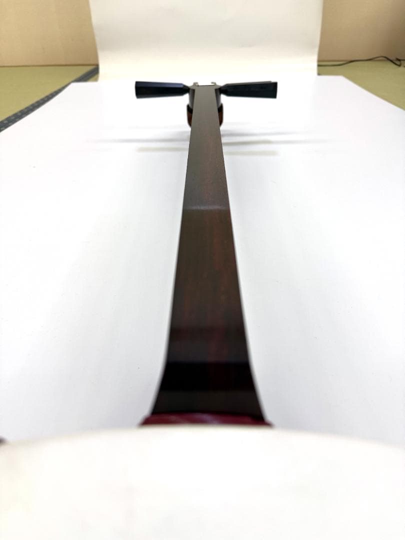 【整備済・即戦力】紅木製 津軽三味線 太棹｜ケース付｜即演奏可｜津39