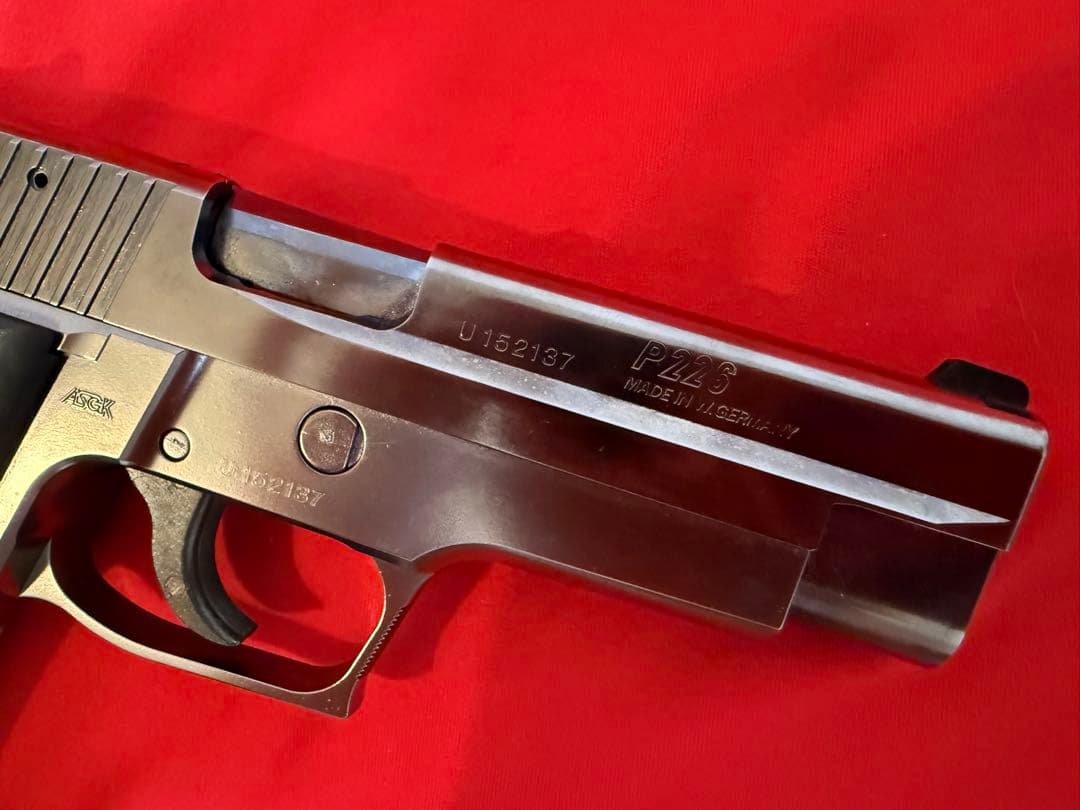 GUNZE SIG SAUER P226 STEELエアーソフトガン グンゼ産業