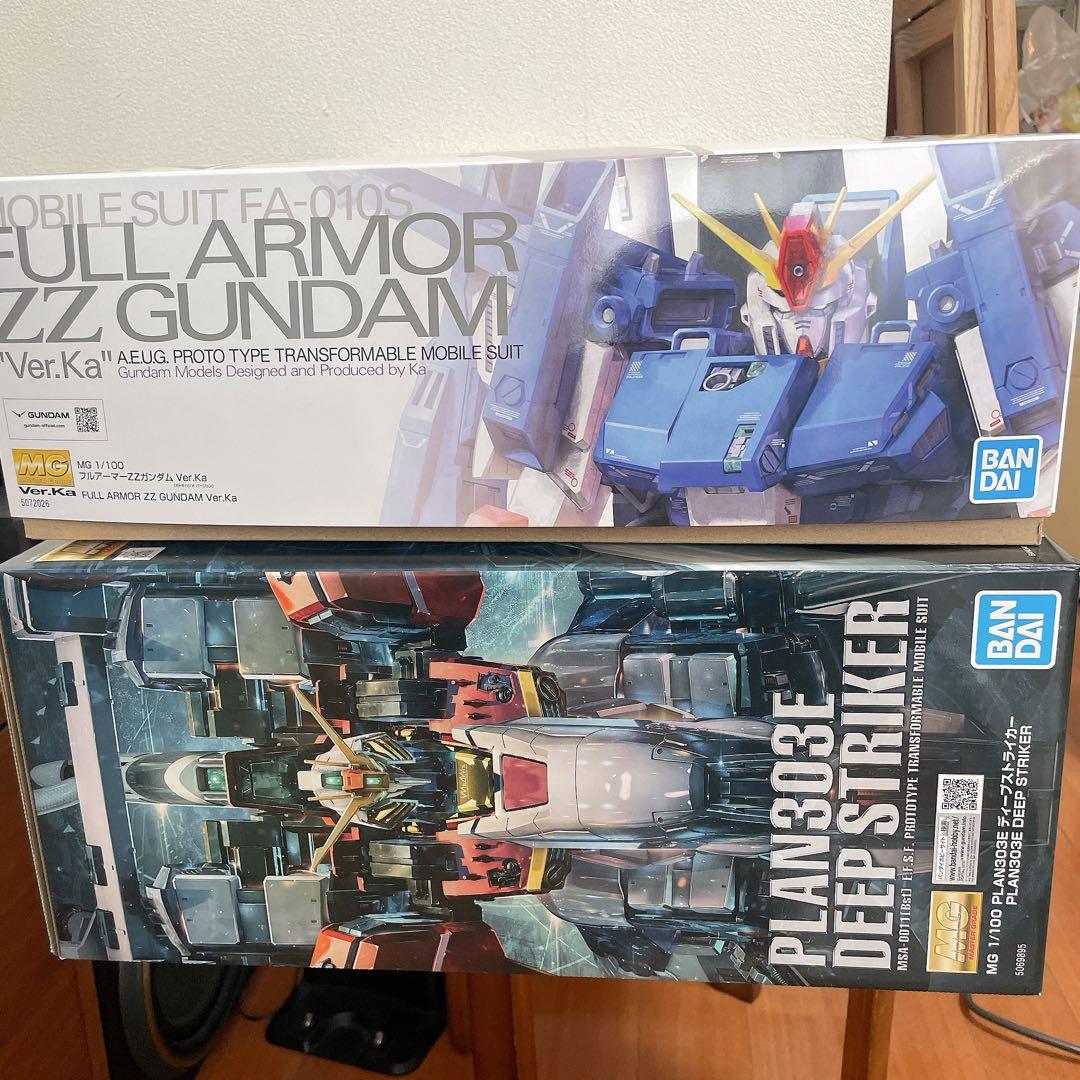 MG フルアーマーZZガンダム Ver.Ka & MGディープストライカー