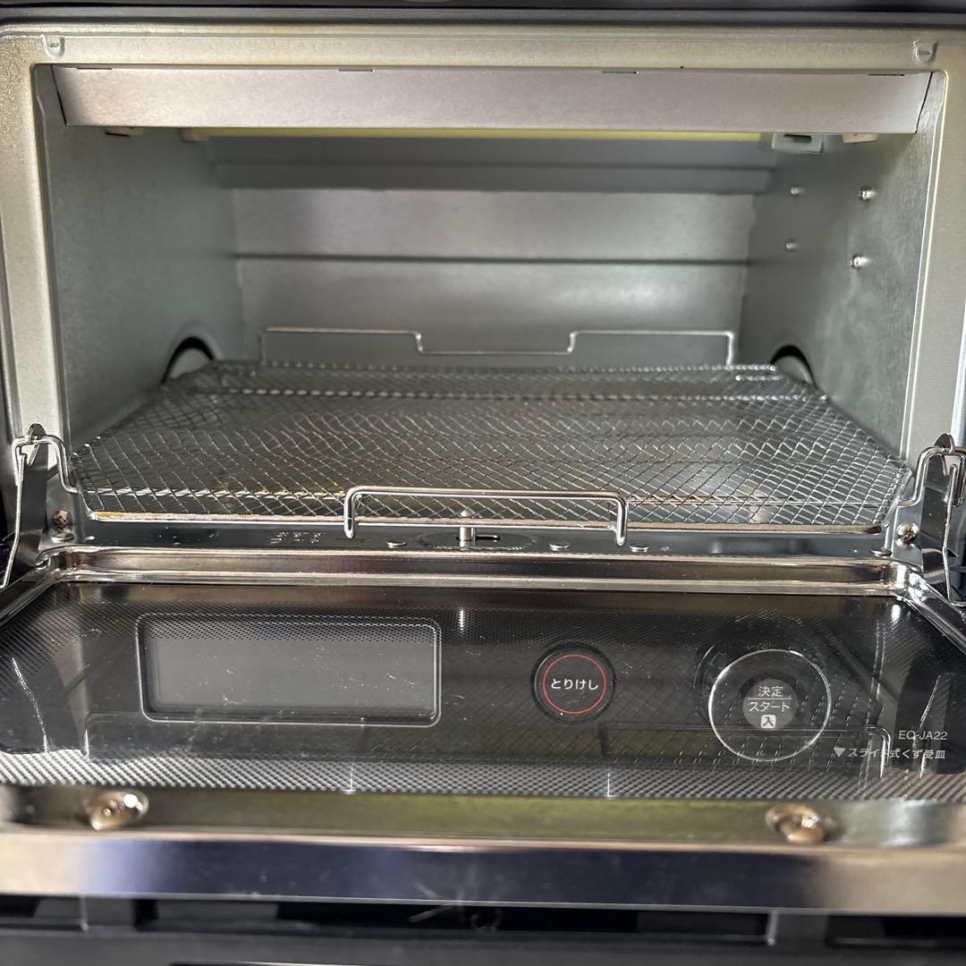 美品象印 EQ-JA22BK マイコンオーブントースター こんがり倶楽部 取説付