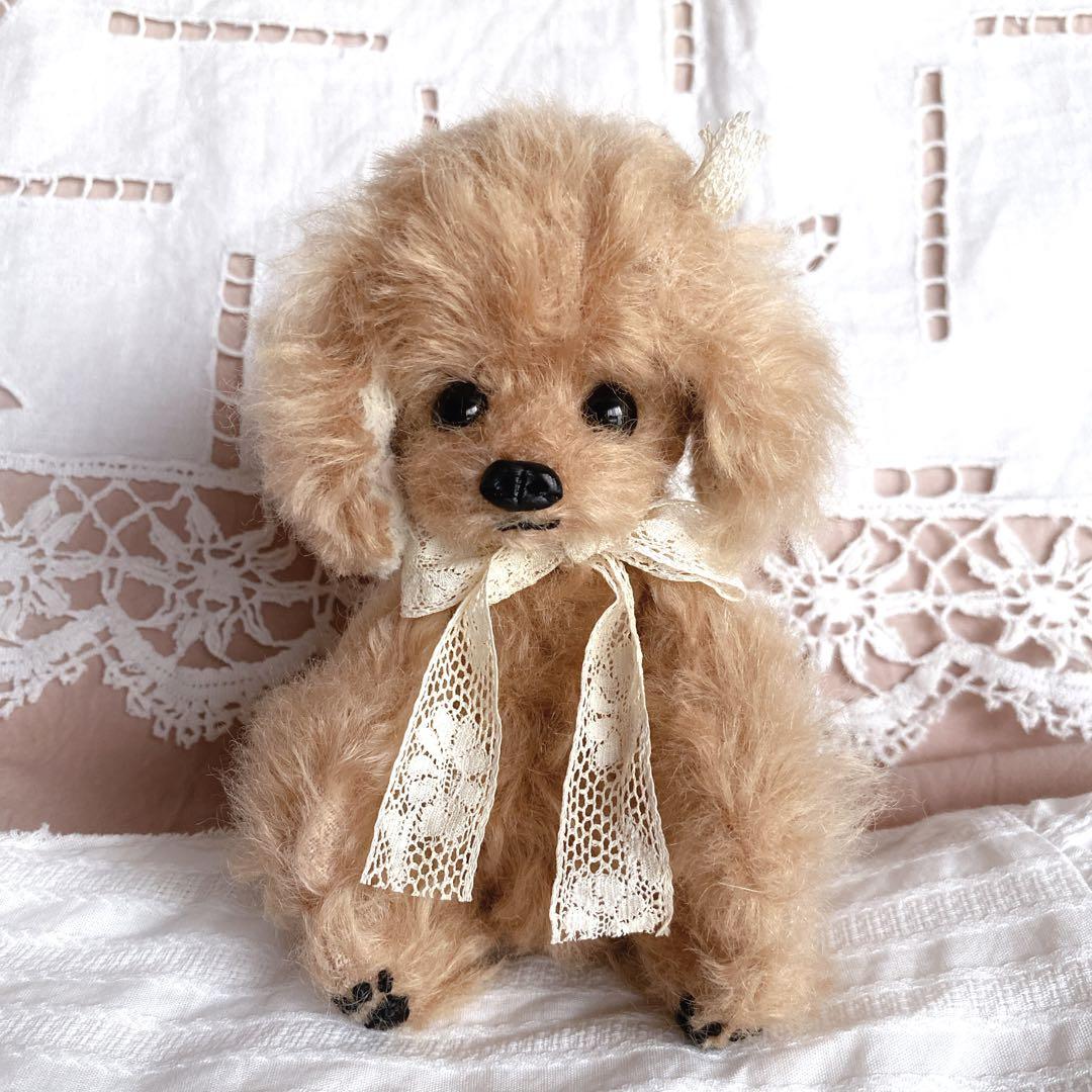 テディベア ハンドメイド 作家 ai bear トイプードル 犬 16㎝ わんこ