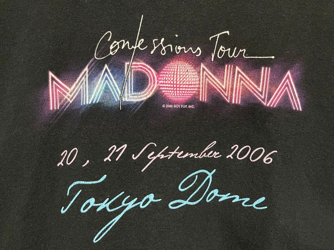 MADONNA マドンナ ツアー Tシャツ 2006 東京ドーム M