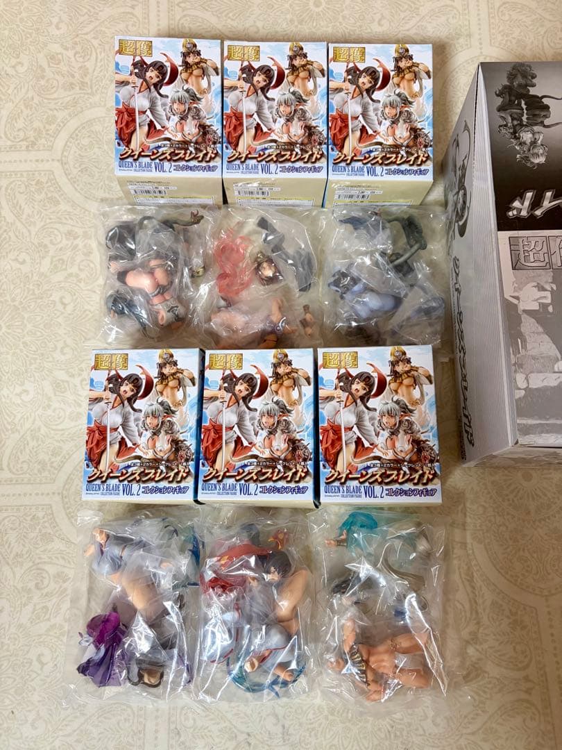 超像 クイーンズブレイド コレクションフィギュア Vol.1 2