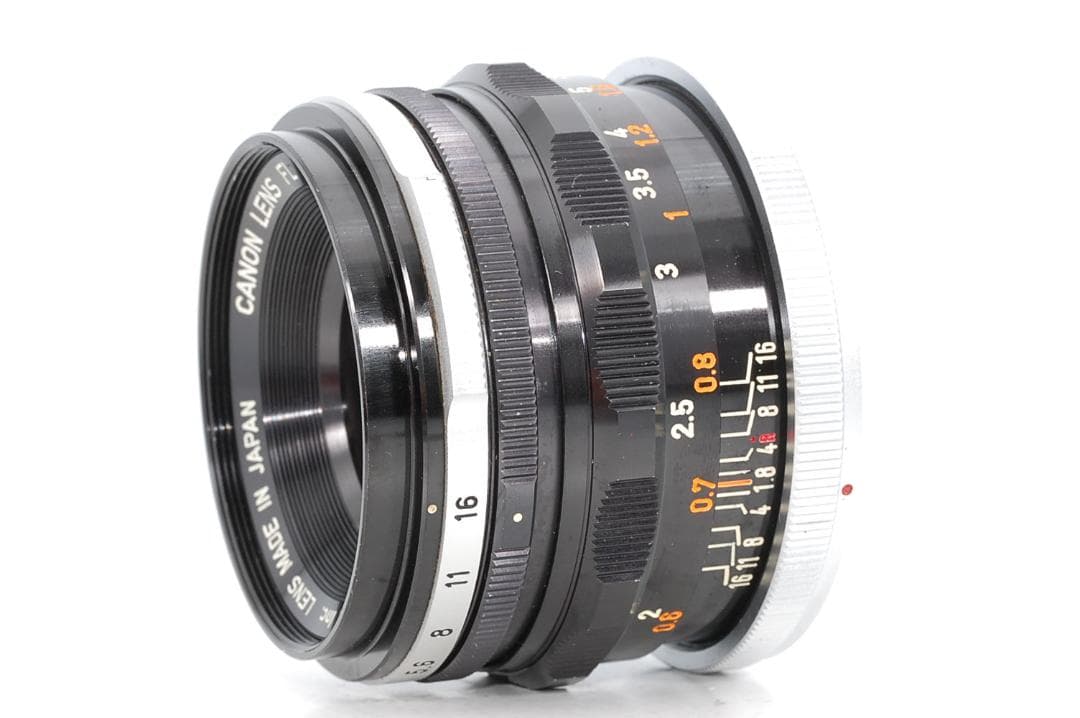 極美品　完動品　キャノン　FTb FL 50 1.8